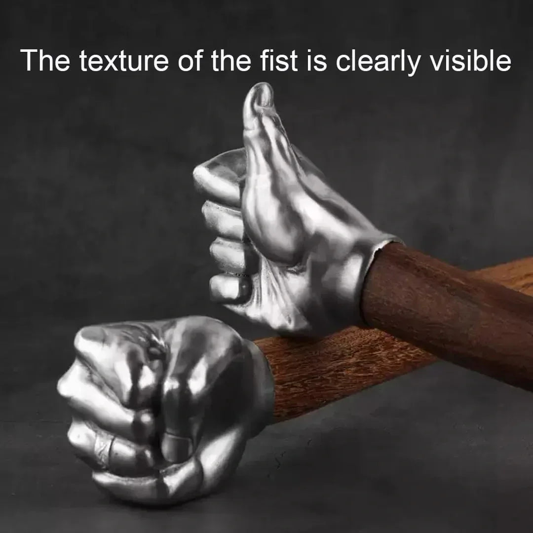 Mroace 2LB Stainless Steel Wooden-Handle Sledge Hammer - MROACE