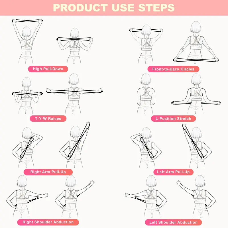 Mroace Figure 8 Silicone Resistance Band