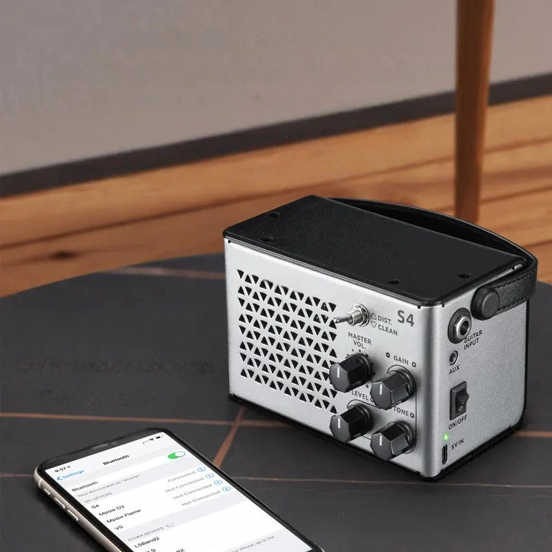 Mroace Portable Bluetooth Mini Guitar Amplifier