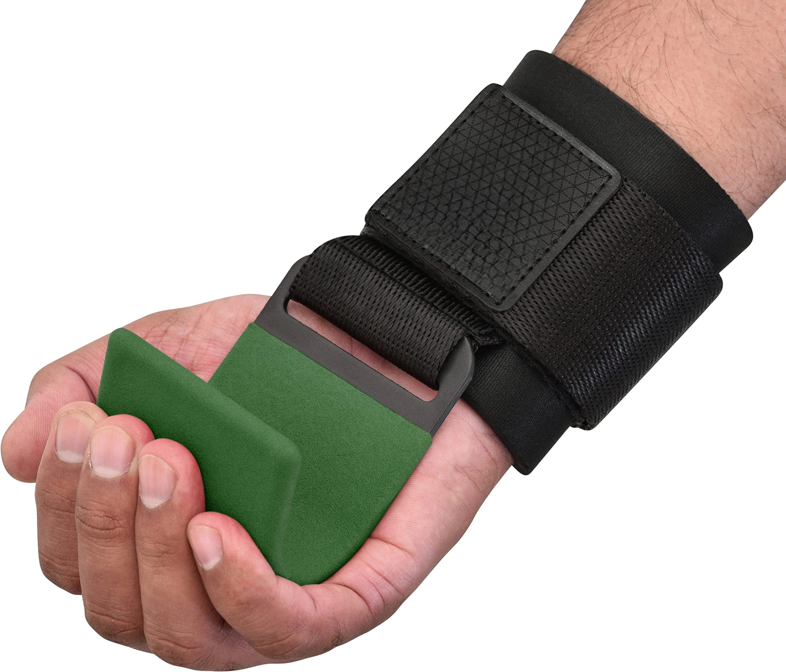 Mroace Neoprene Wrist-Support Weight Lifting Hooks