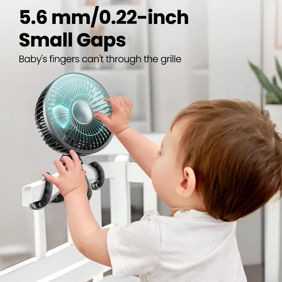 Mroace Portable Stroller Fan