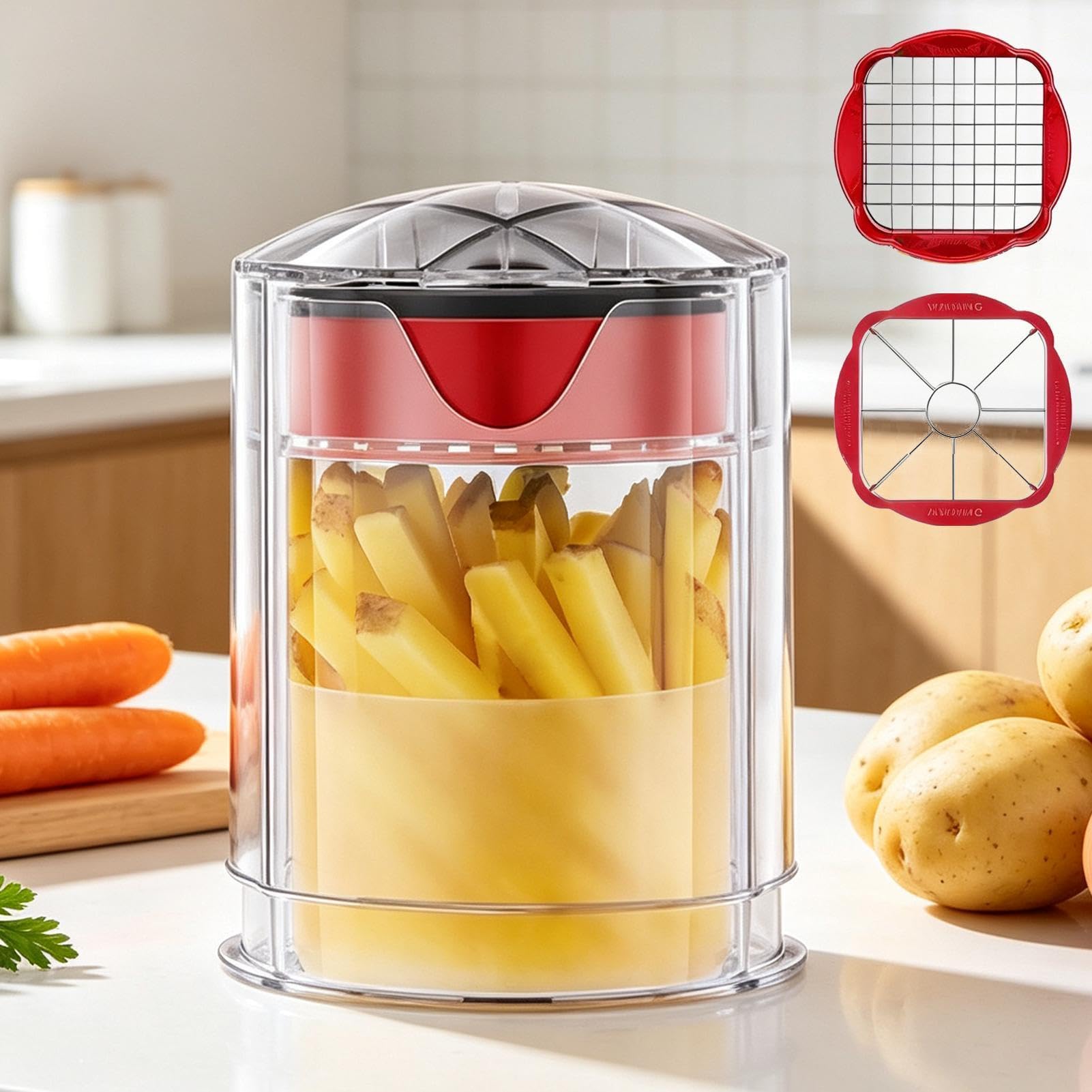 Mroace Manual Press Vegetable Chopper