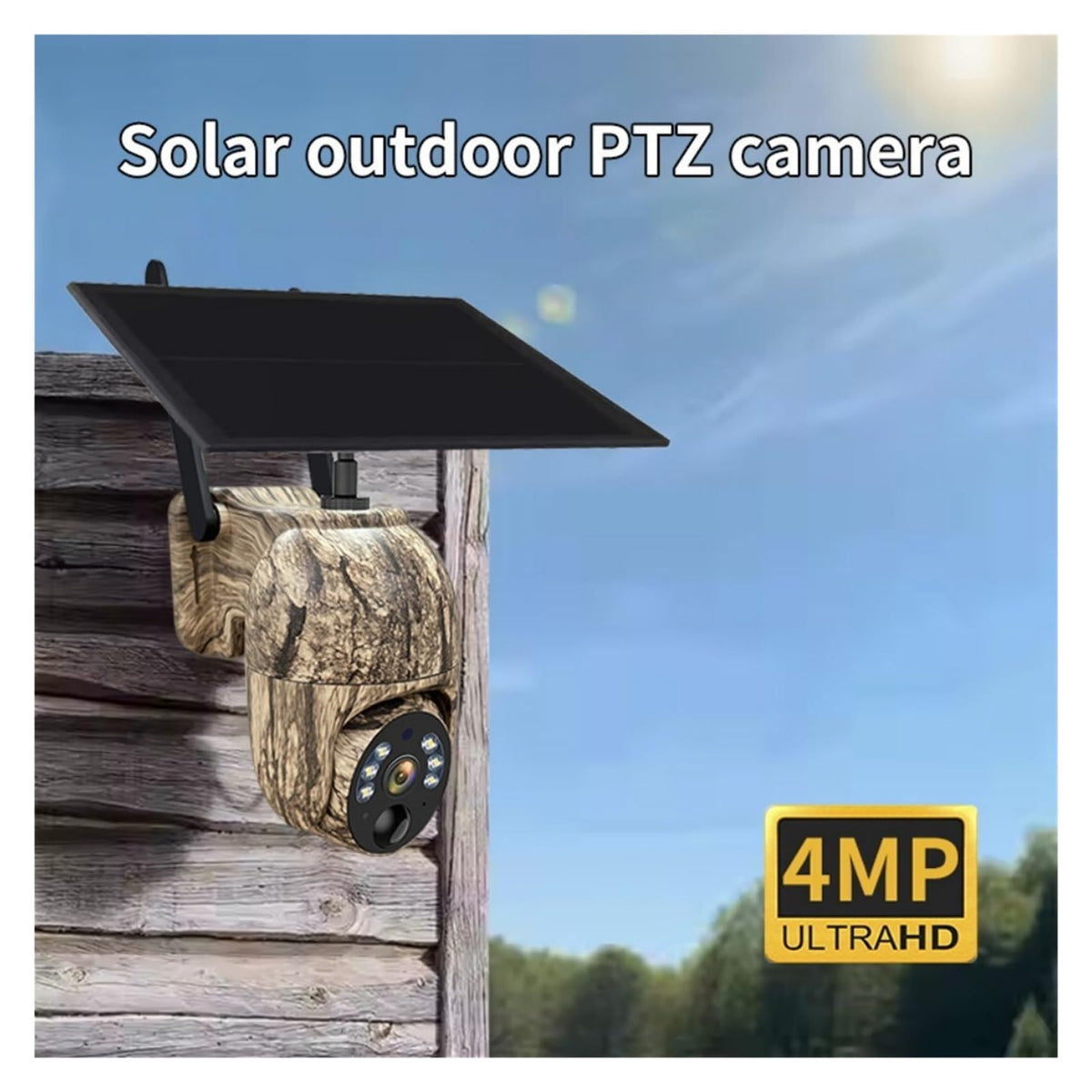 Mroace Smart Solar Trail Camera – Live View on Your Phone