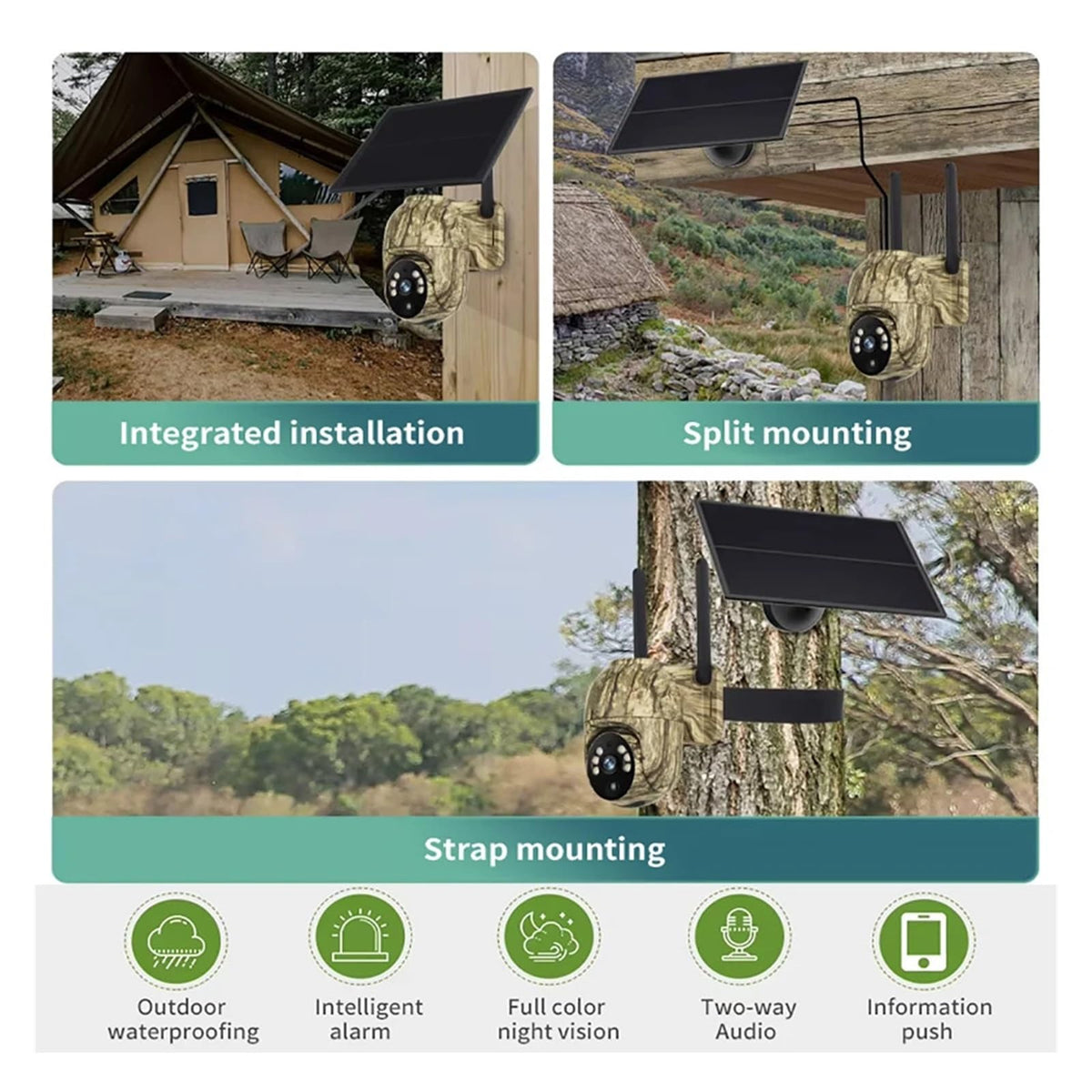 Mroace Smart Solar Trail Camera – Live View on Your Phone