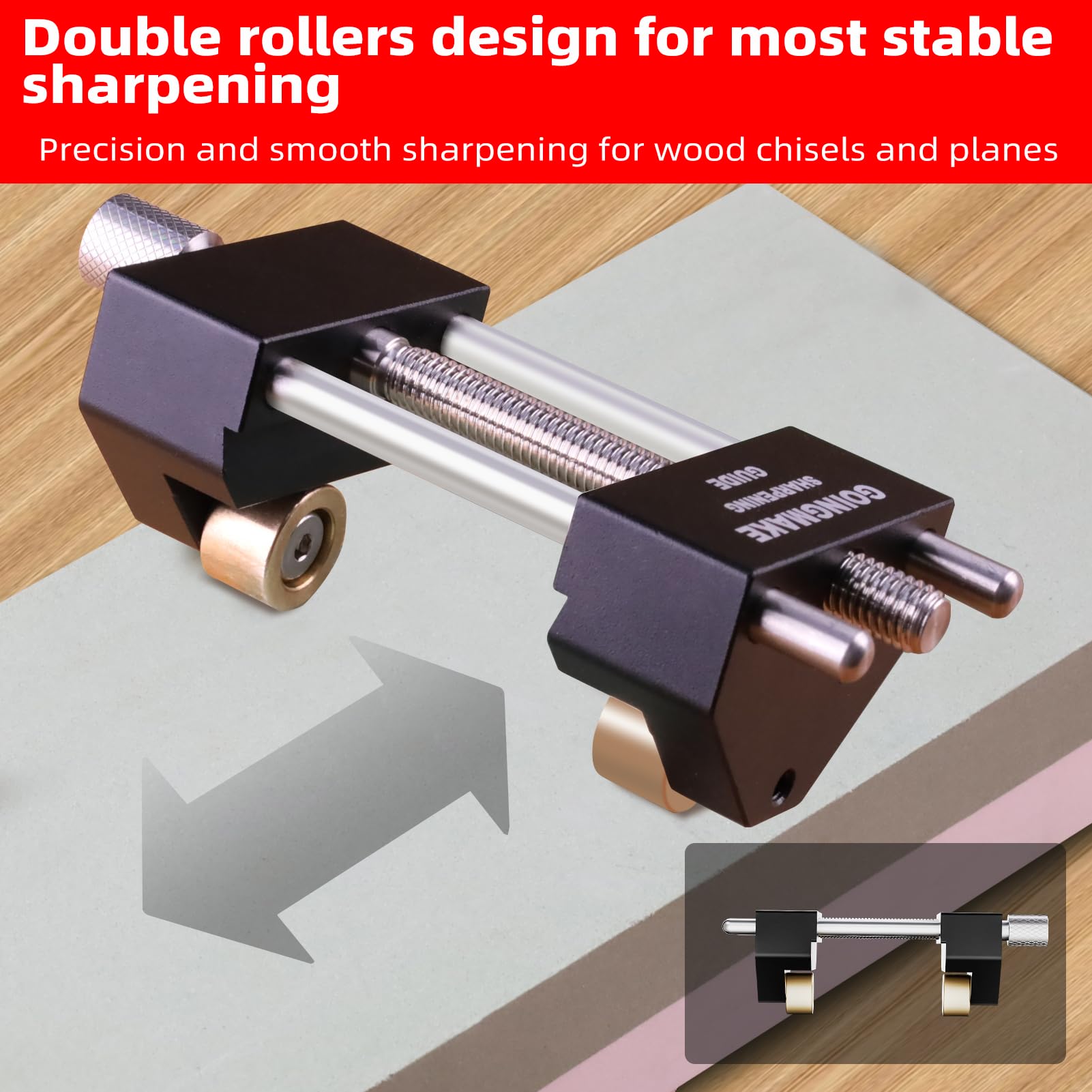 Mroace Precision Chisel Honing Guide System