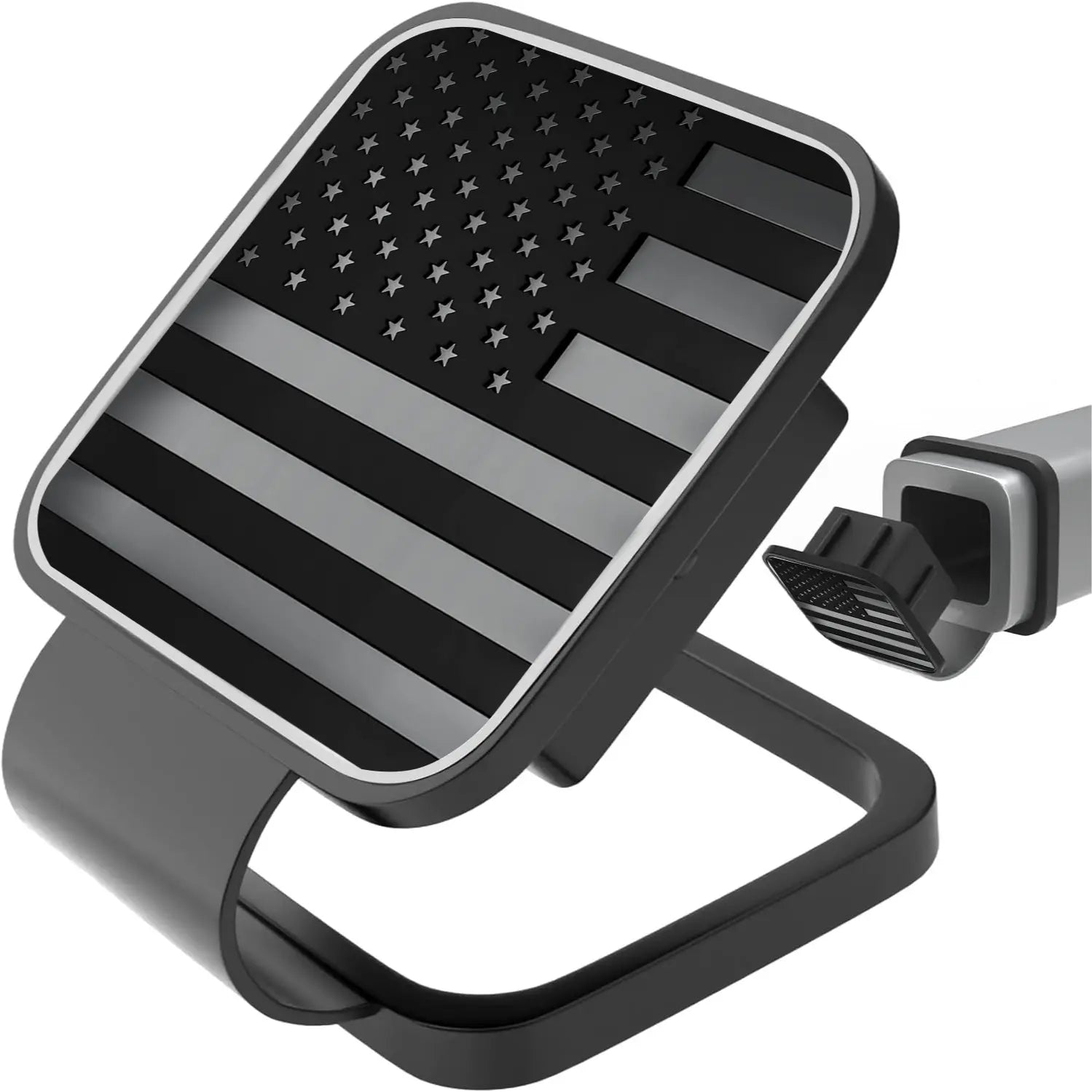 Mroace American Flag Hitch Cover for 2 Inch Receivers