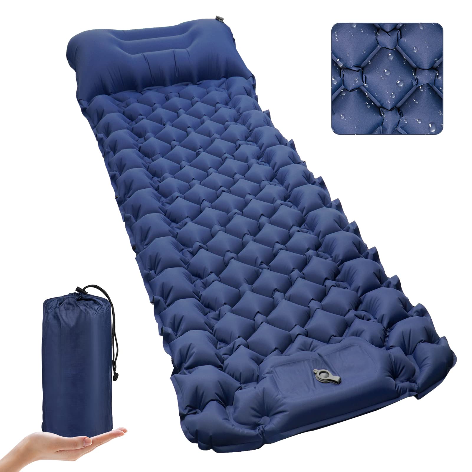 Mroace Ultralight Built In Pump Sleeping Pad