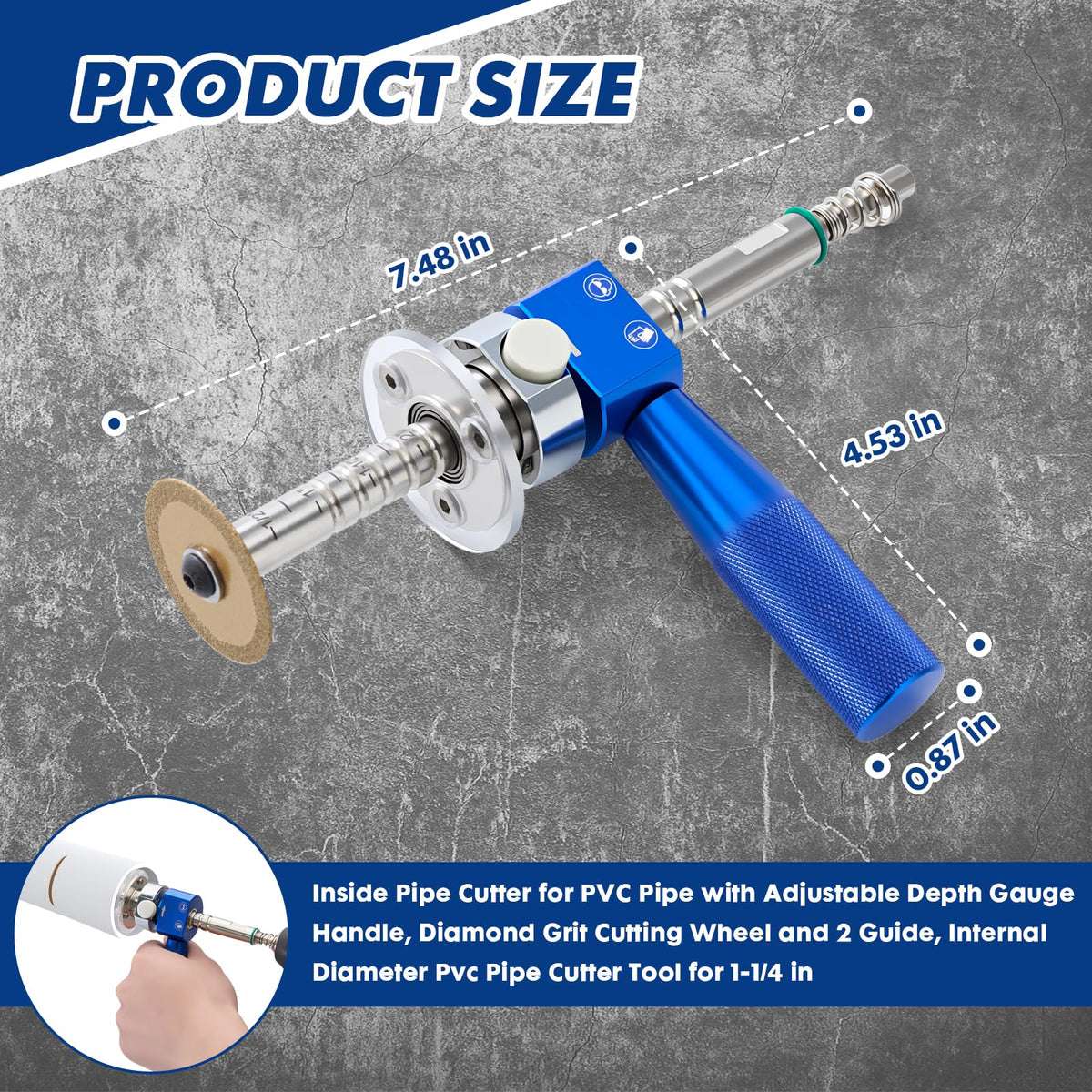Mroace Precision PVC Pipe Internal Cutting Tool
