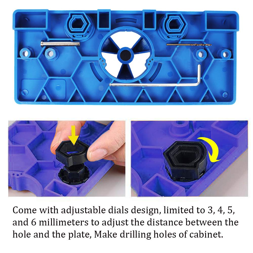 Mroace Concealed Cabinet Hinge Jig