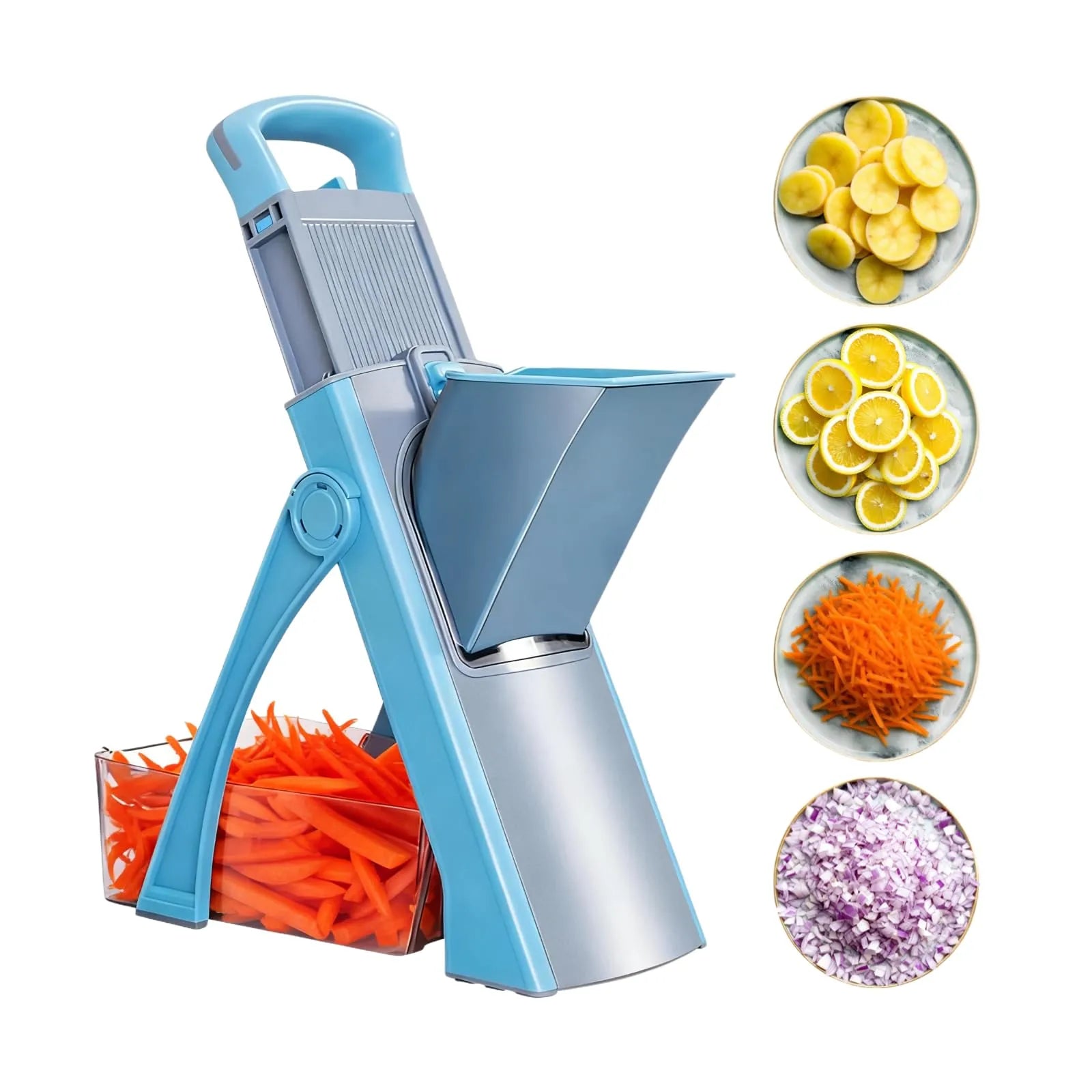 Mroace Adjustable Safe Mandoline Vegetable Slicer