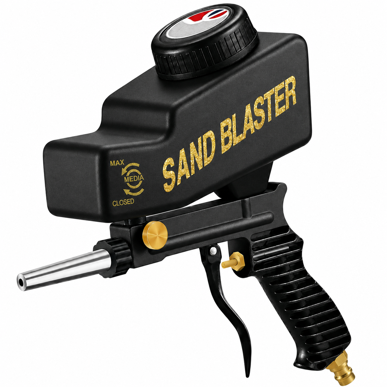 Mroace Portable Pneumatic Sand Blaster Gun Kit