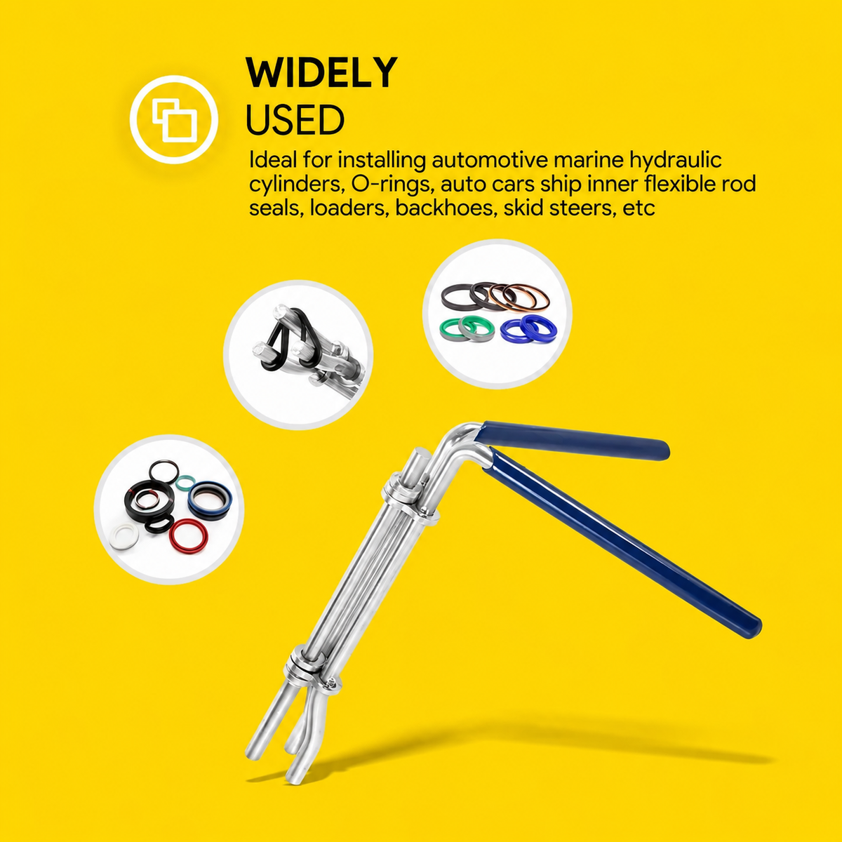 Mroace Hydraulic Rod Seal Installation Tool Kit