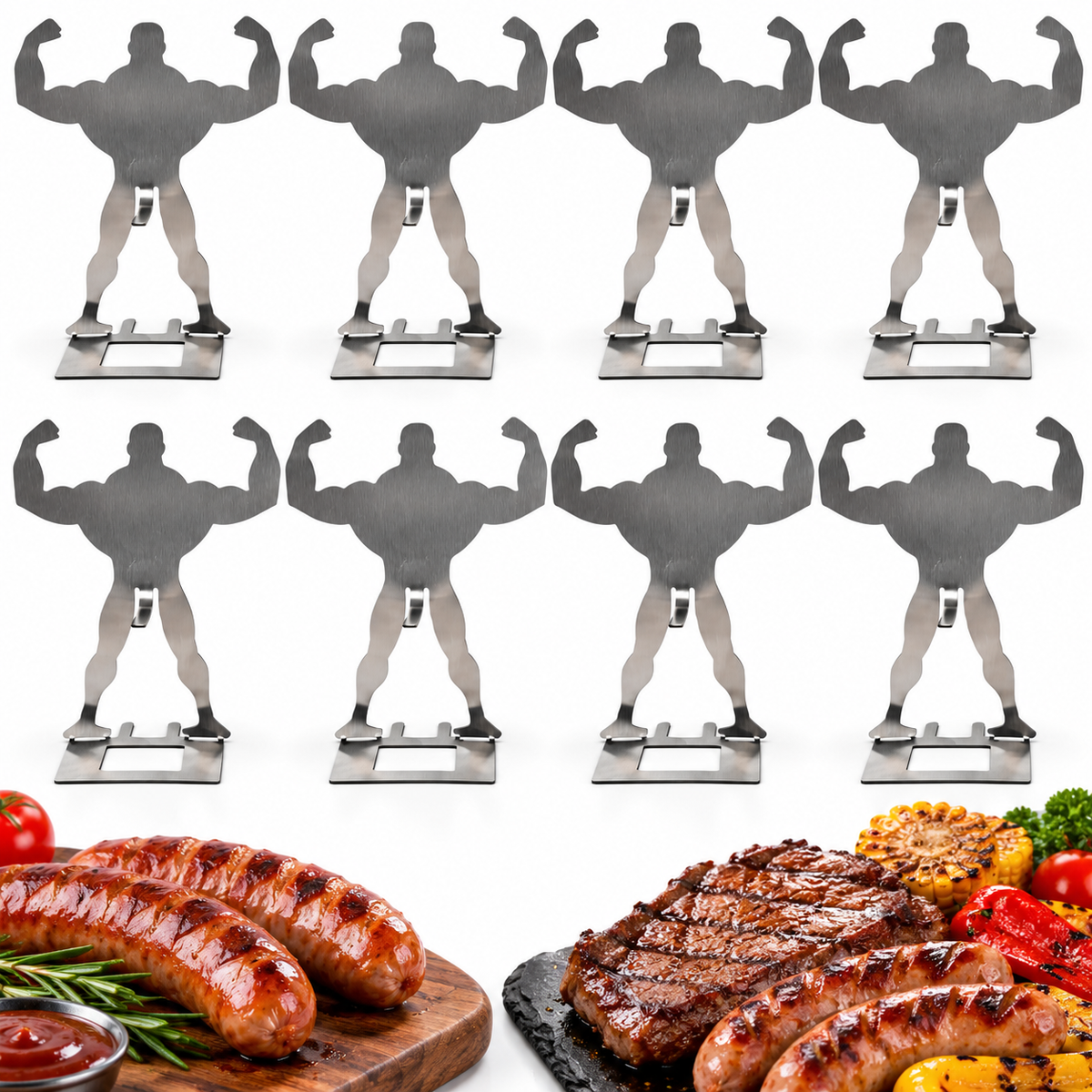 Mroace Man Shaped Hot Dog Holder