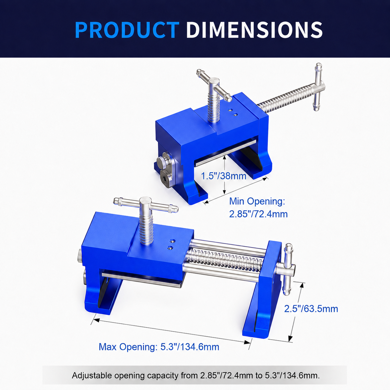 Mroace Adjustable Face Frame Cabinet Clamps