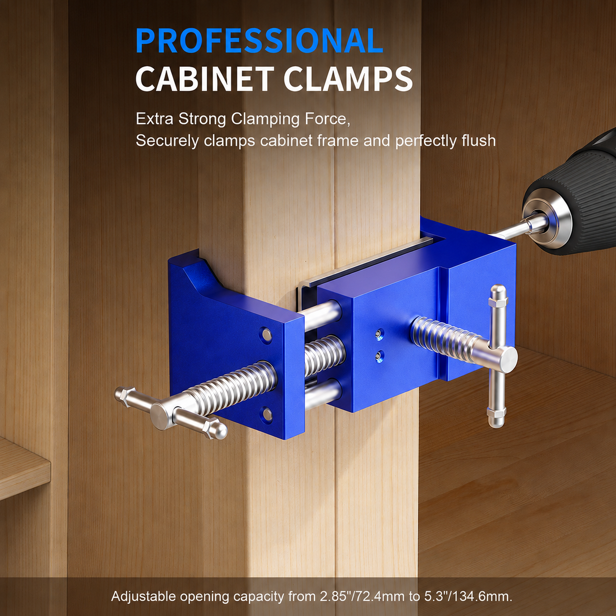 Mroace Adjustable Face Frame Cabinet Clamps