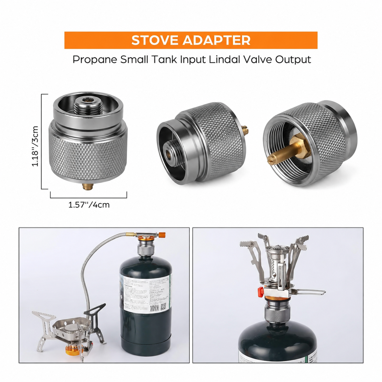 Mroace Windproof Portable Camping Gas Stove