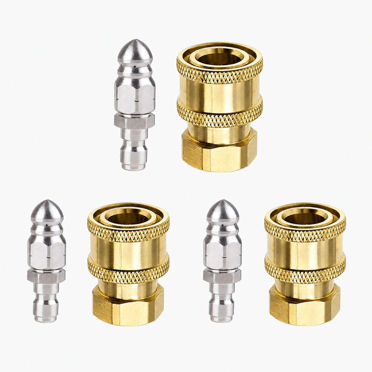 Mroace Rust Resistant Sewer Jetter Nozzle