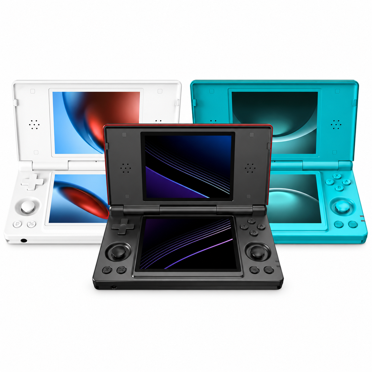 Mroace Dual Screen Retro Handheld Game Console