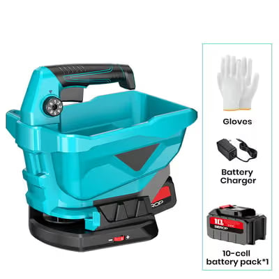 Mroace Cordless Electric Seed And Fertilizer Spreader