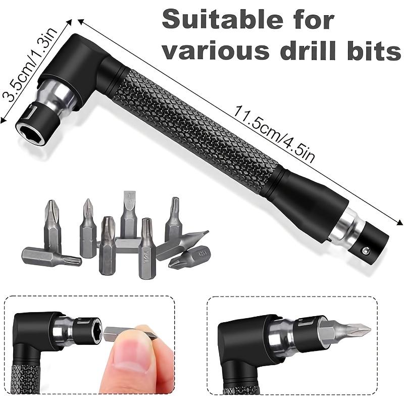 Mroace Rotatable Impact Grade Right Angle Drill Set