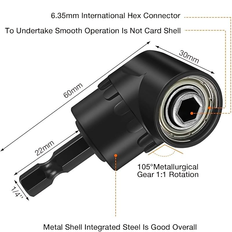 Mroace Rotatable Impact Grade Right Angle Drill Set
