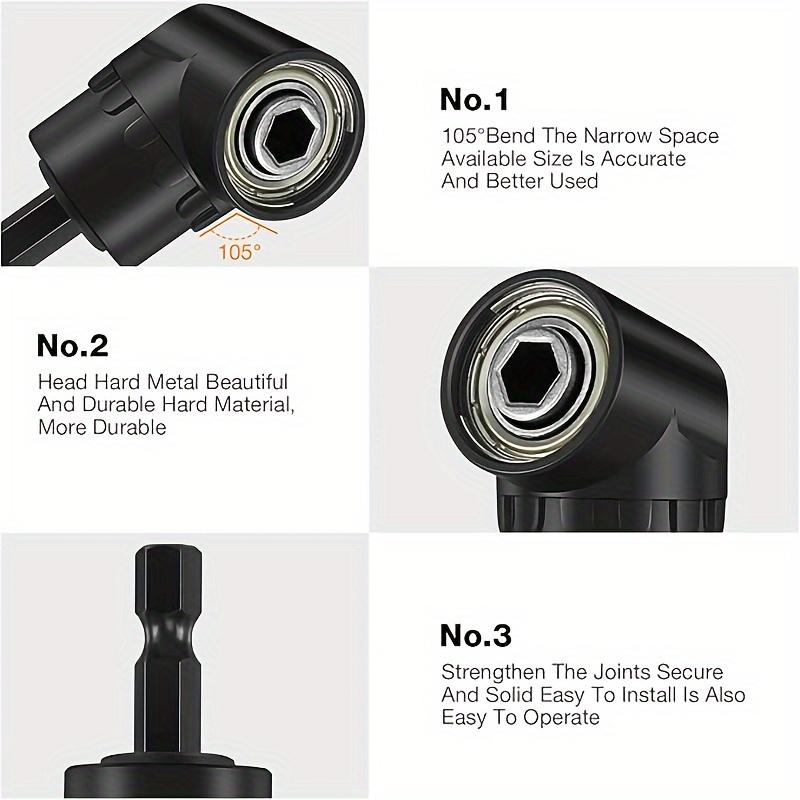 Mroace Rotatable Impact Grade Right Angle Drill Set