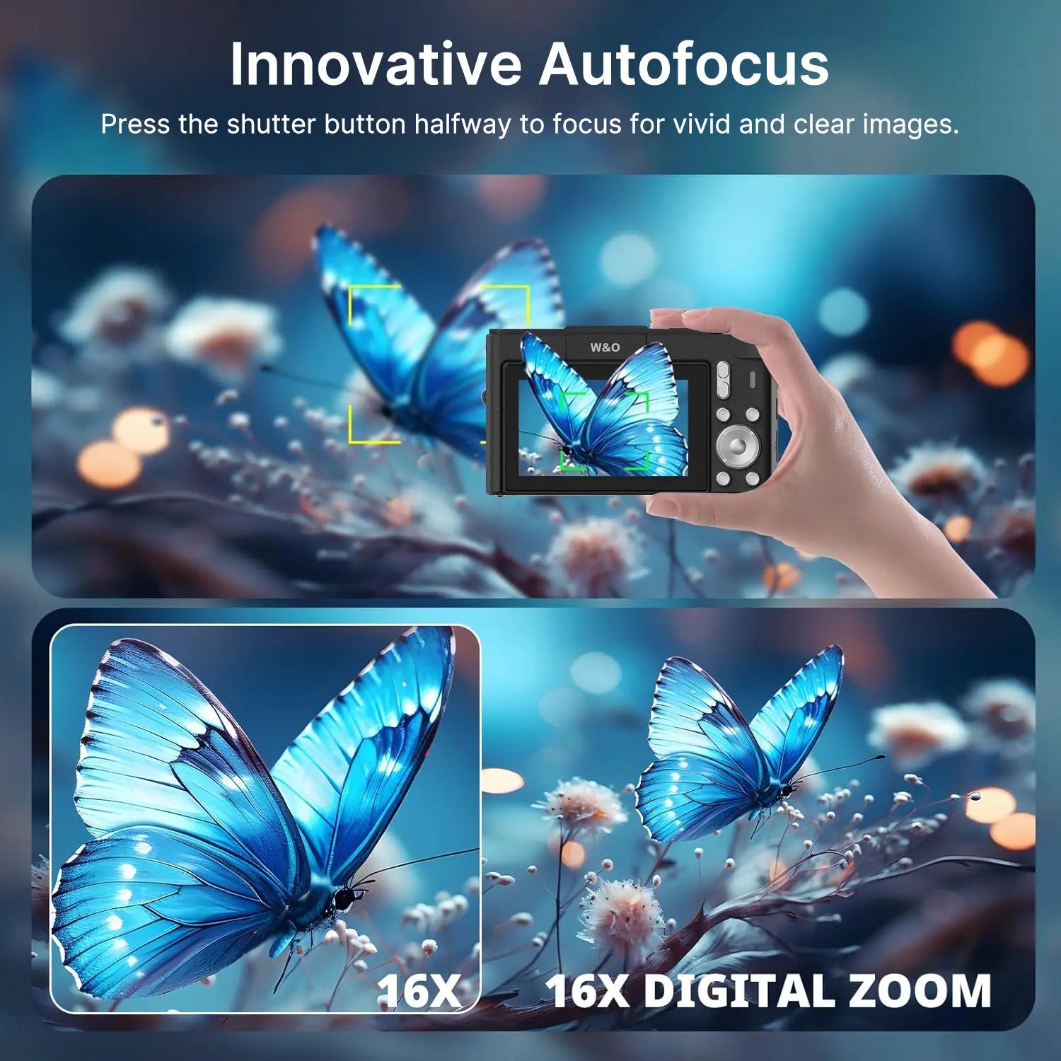 Mroace Digital Camera for Photography