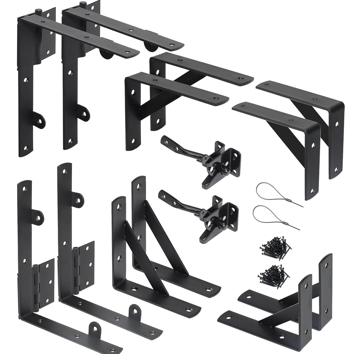 Mroace Heavy Duty Anti Sag Gate Brace Kit