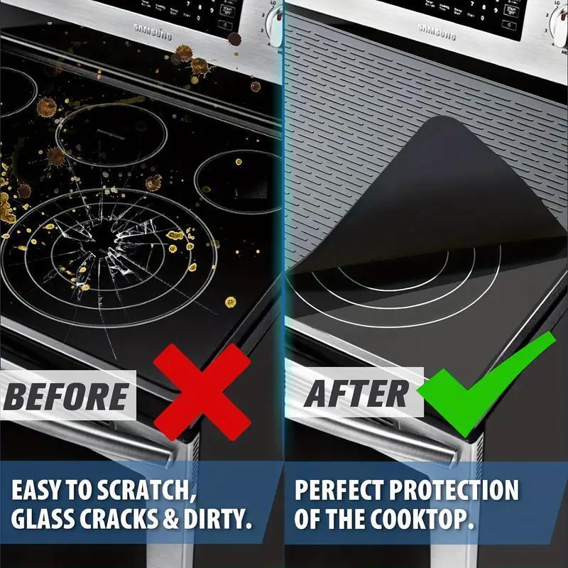 Mroace Heat Resistant Silicone Stove Top Cover Mat