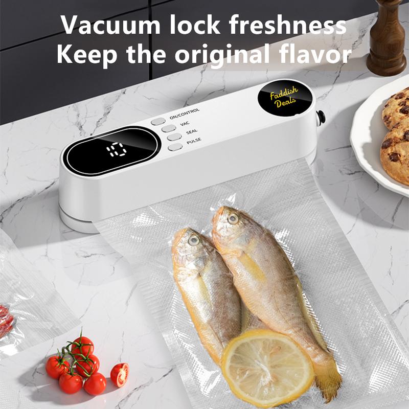 Mroace Wireless Vacuum Food Storage Sealer Pump