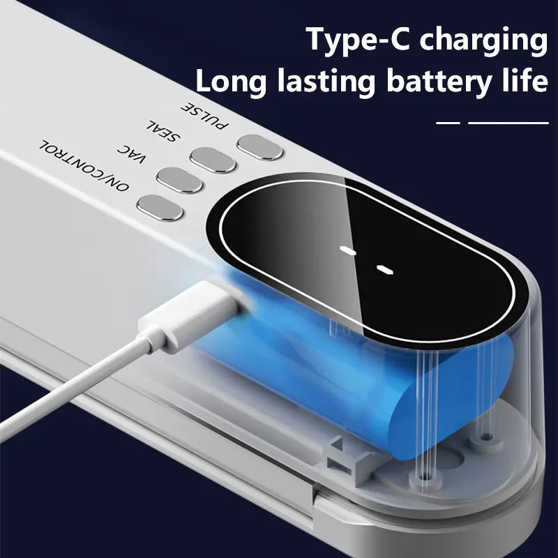 Mroace Wireless Vacuum Food Storage Sealer Pump