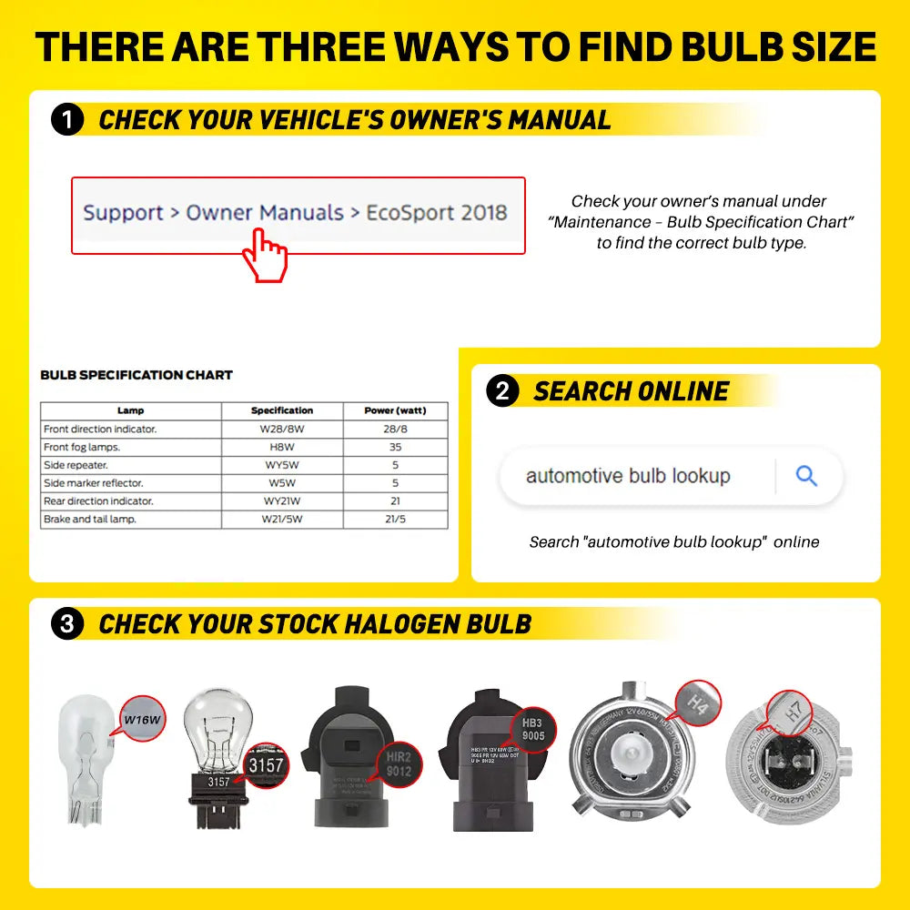 Mroace Super-Bright 6000K T20 LED Bulbs