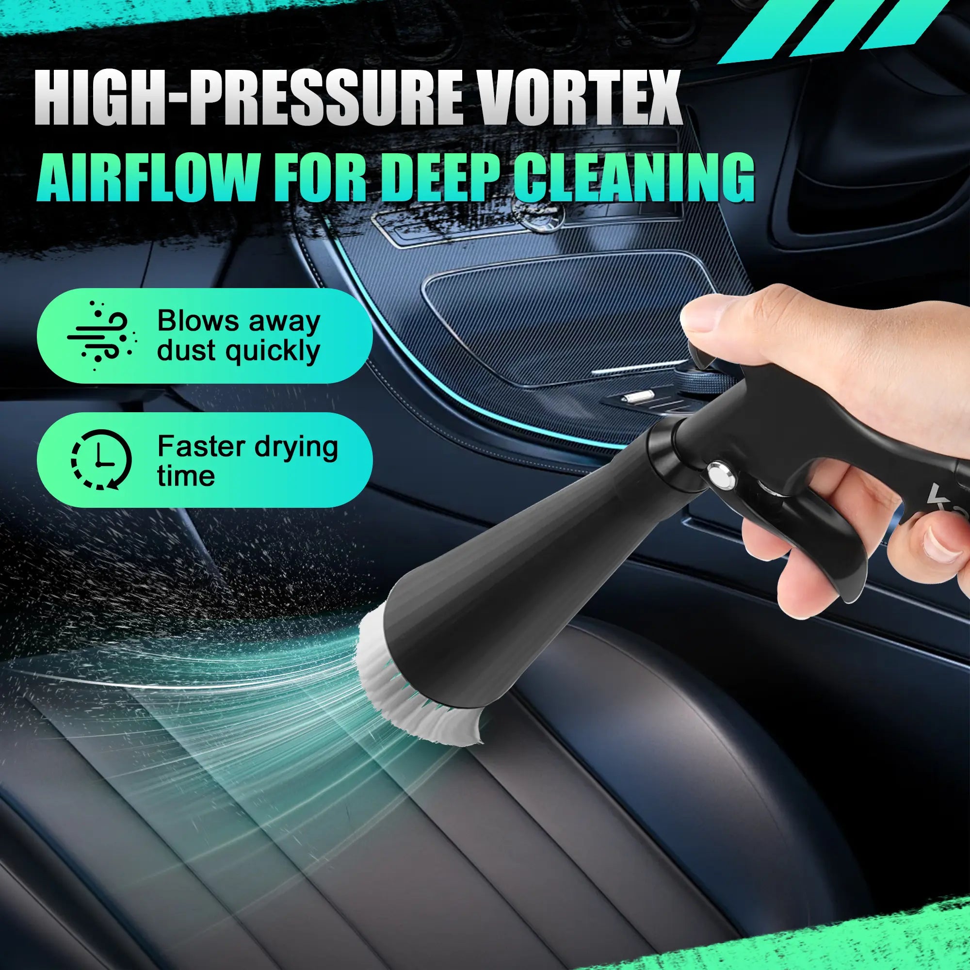 Mroace High Pressure Car Interior Cleaning Blow Gun