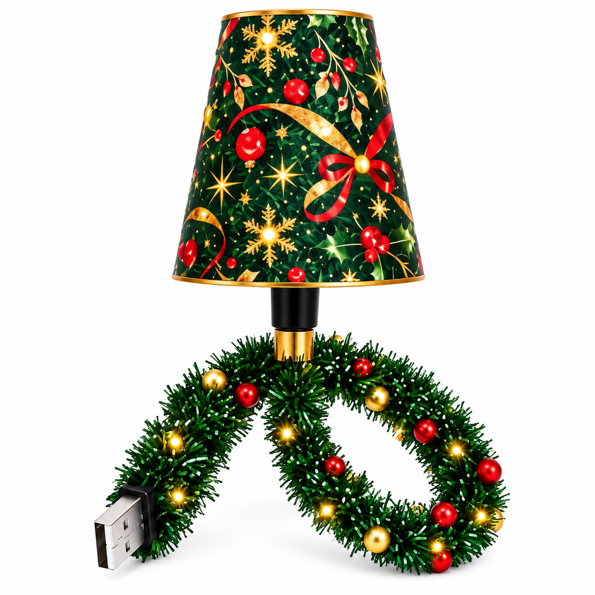 Mroace USB LED Christmas Pattern Projector Night Light