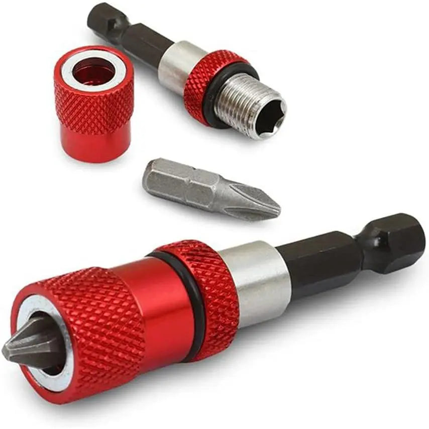 Mroace Adjustable Depth Drywall Screw Holder Bit Set