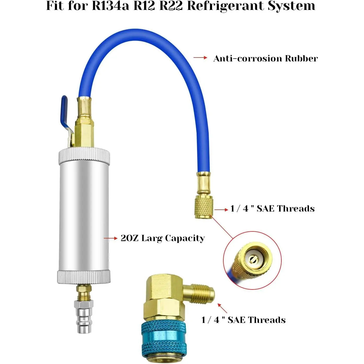 Mroace AC Oil Dye Injector Kit