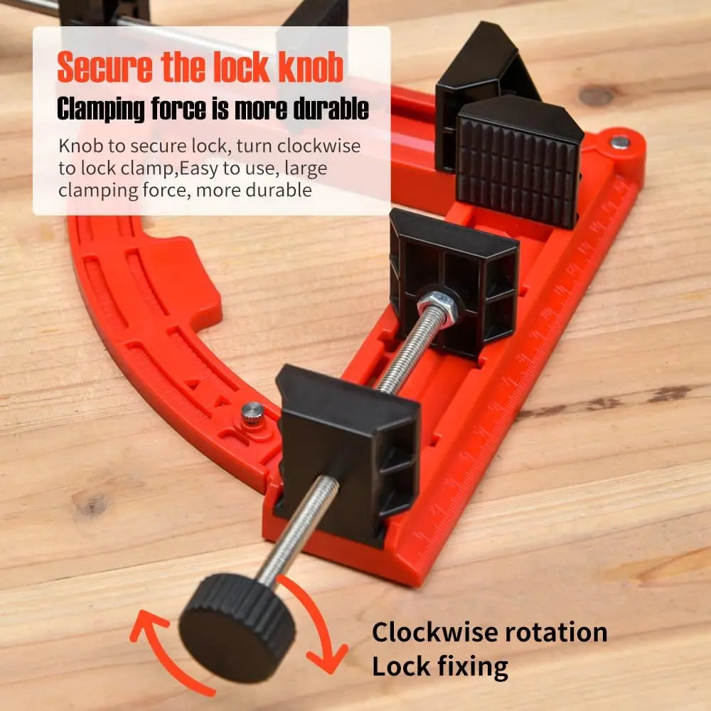 Mroace Adjustable Multi-Angle Corner Clamp Tool 30-90 Degrees