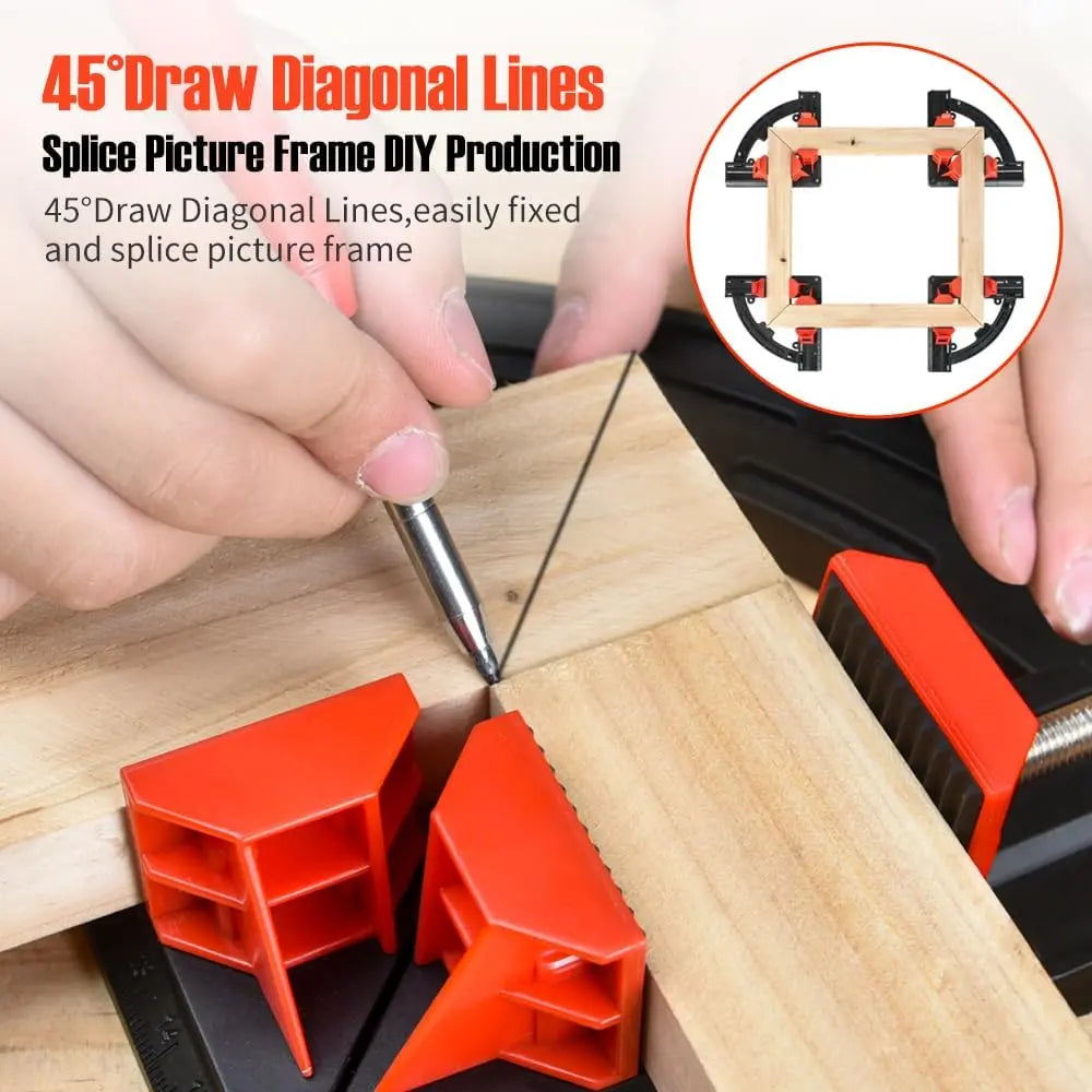 Mroace Adjustable Multi-Angle Corner Clamp Tool 30-90 Degrees