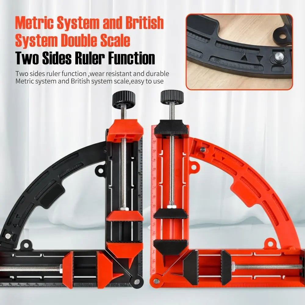 Mroace Adjustable Multi-Angle Corner Clamp Tool 30-90 Degrees