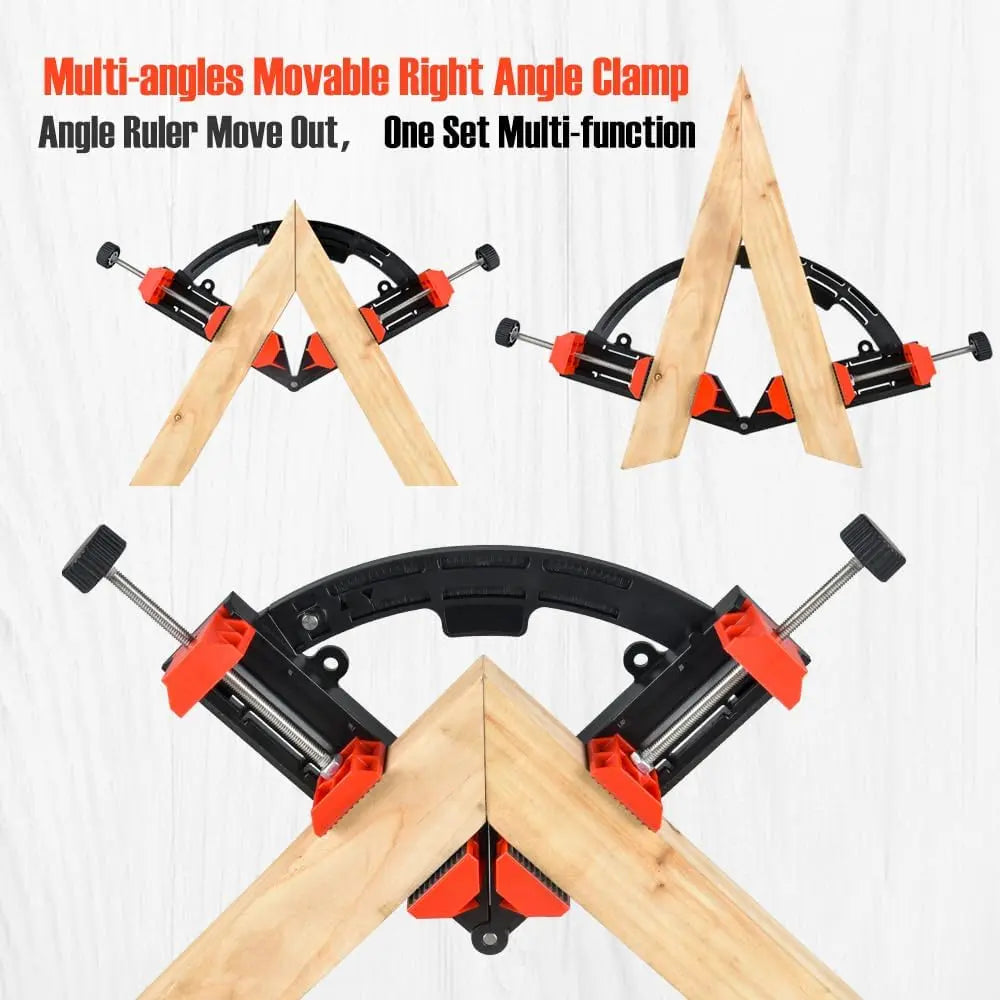 Mroace Adjustable Multi-Angle Corner Clamp Tool 30-90 Degrees