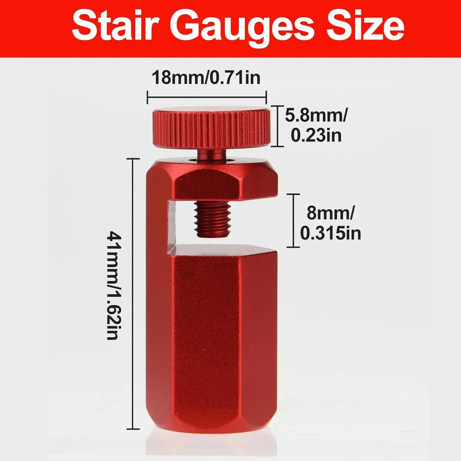 Mroace Tall Stair Gauges for Framing Square