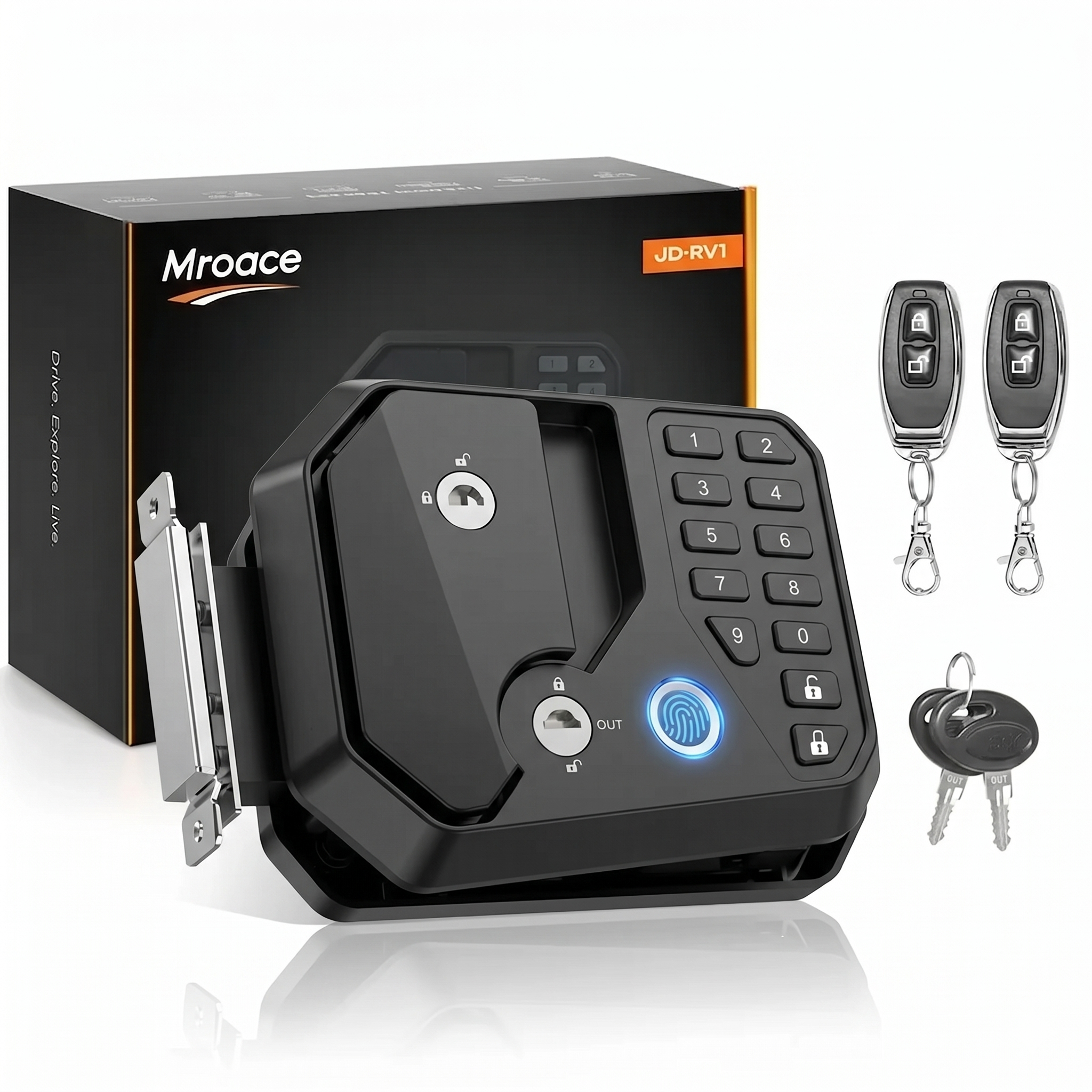 Mroace Remote Control RV Door Lock(Fits Most Models)