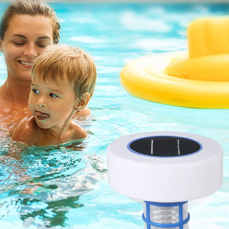Mroace Solar Water Purifying Pool Ionizer