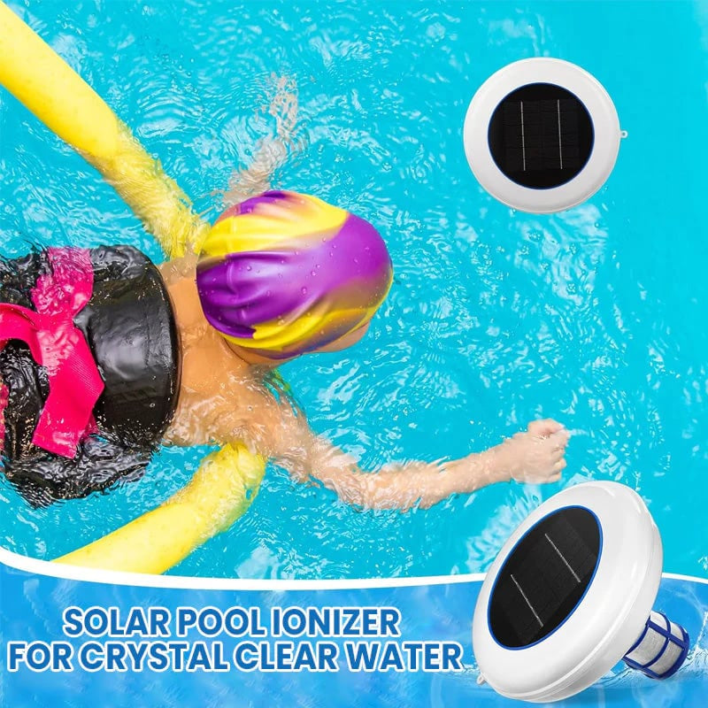 Mroace Solar Water Purifying Pool Ionizer