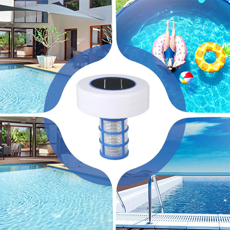 Mroace Solar Water Purifying Pool Ionizer