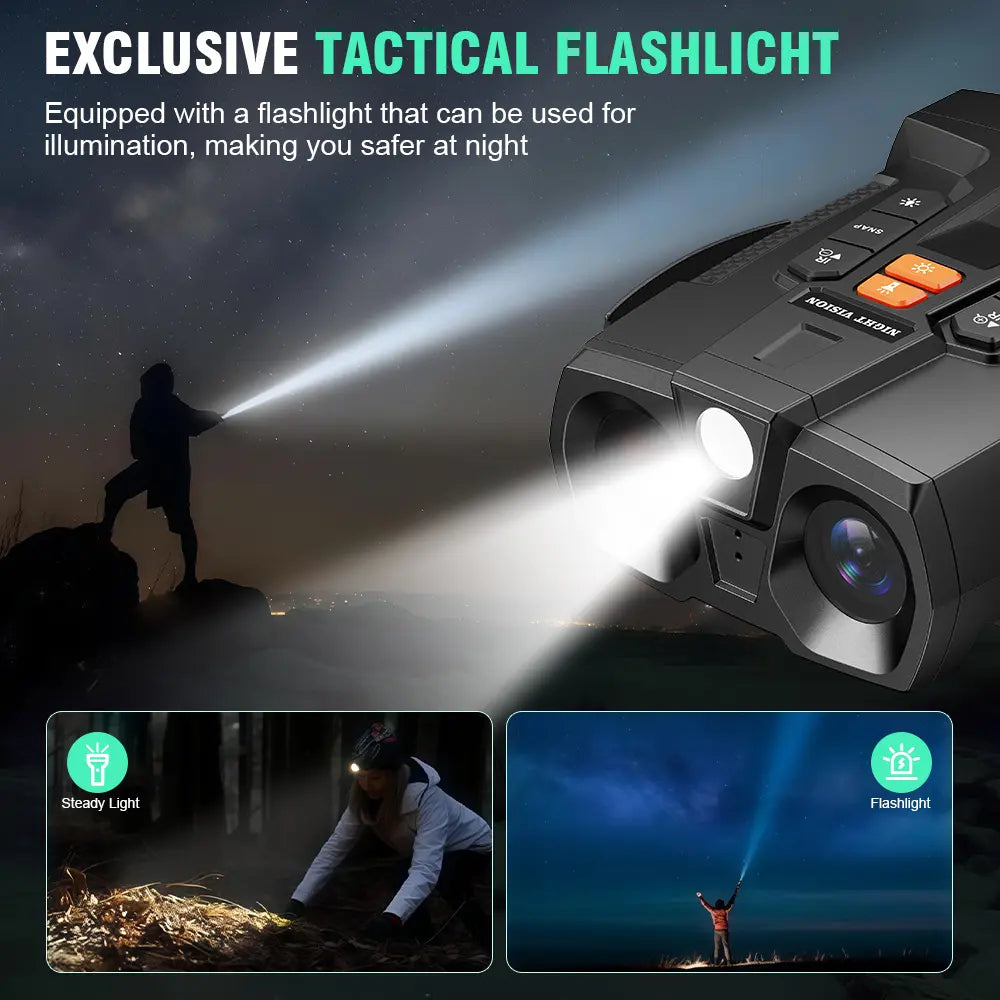 Mroace 4K Infrared Night Vision Goggles Binoculars