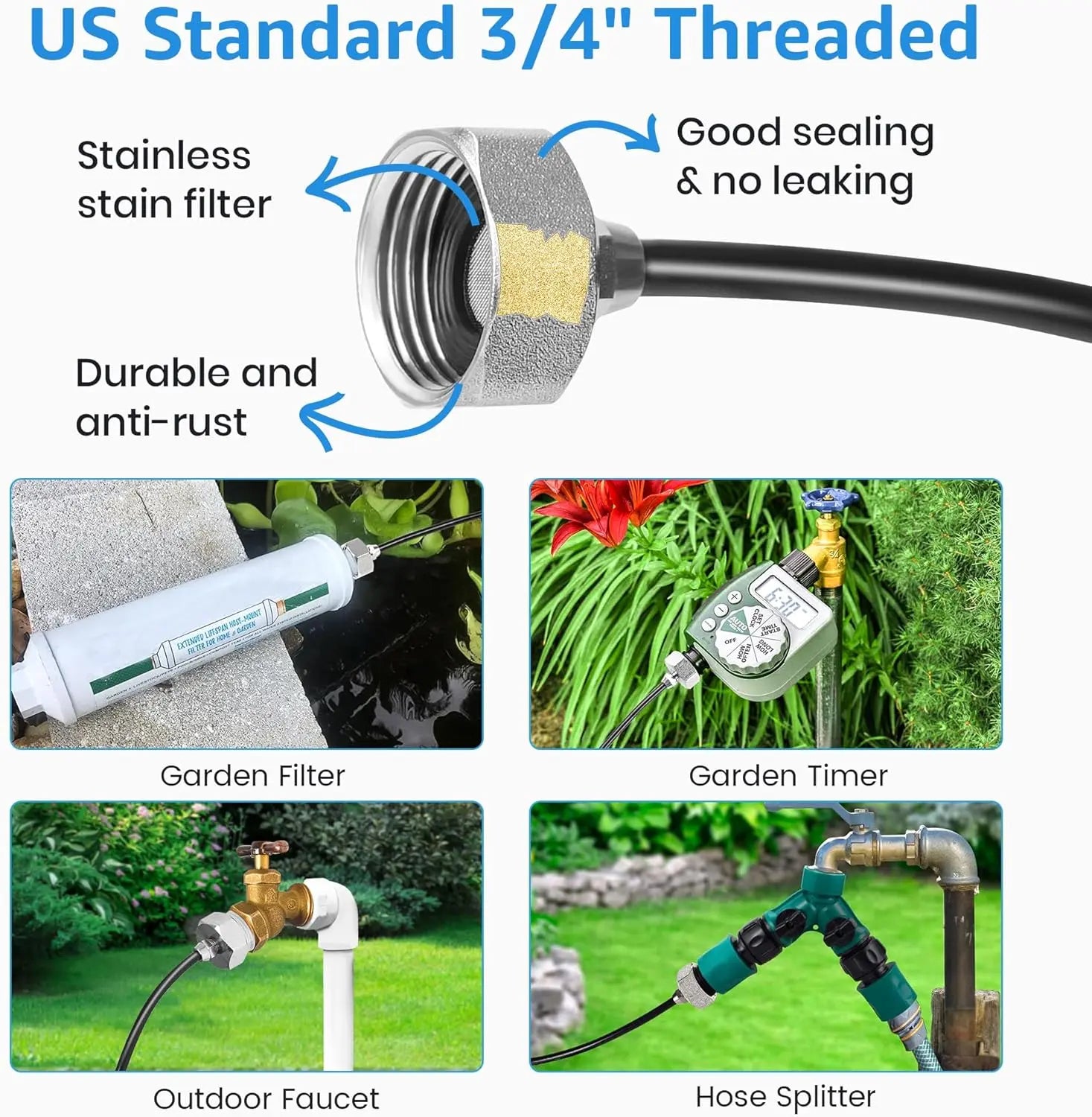 Mroace Outdoor Misting Cooling System