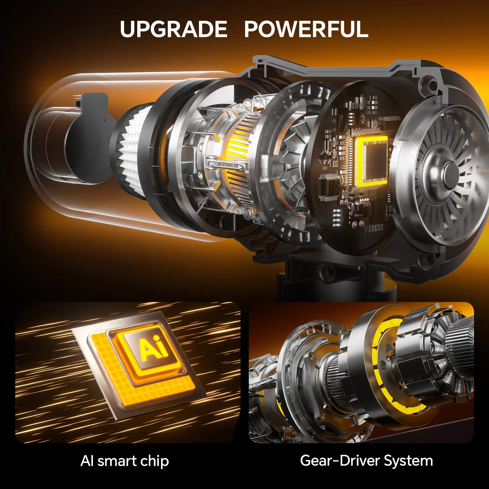 Mroace Portable Cordless Mini Vacuum Cleaner