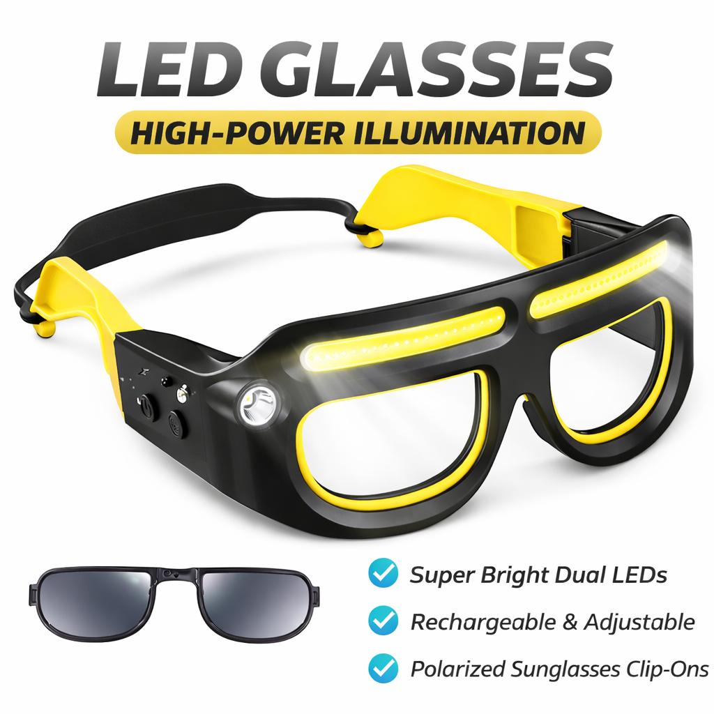 Mroace Gesture Control LED Glasses