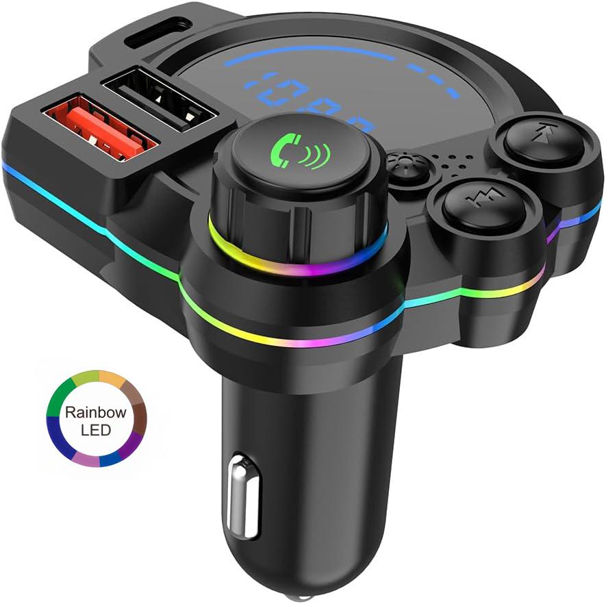 Mroace PD20W QC3.0 Hands-Free Bluetooth 5.3 FM Transmitter